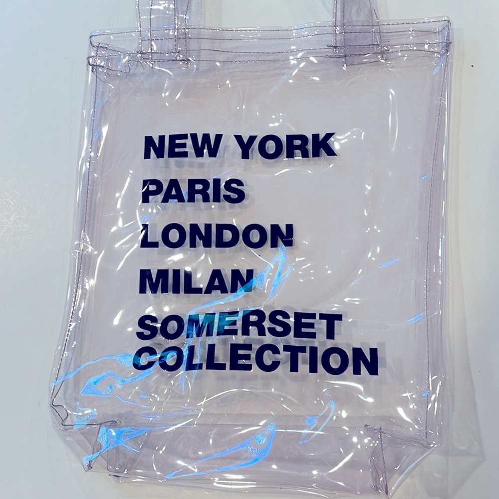 Clear Fashion District tote